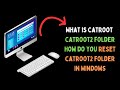 What Is Catroot And Catroot2 Folder And How To Reset Them On Windows 11