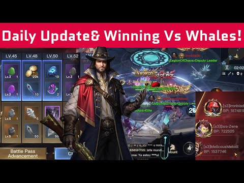 Daily Update Reset & Winning Glory Showdown Vs Whales - Dark Nemesis Infinite Quest - #darknemesis