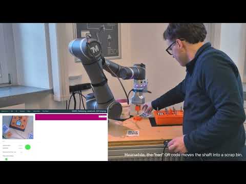 Automated Palletizing with Omron TM5-900 Cobot