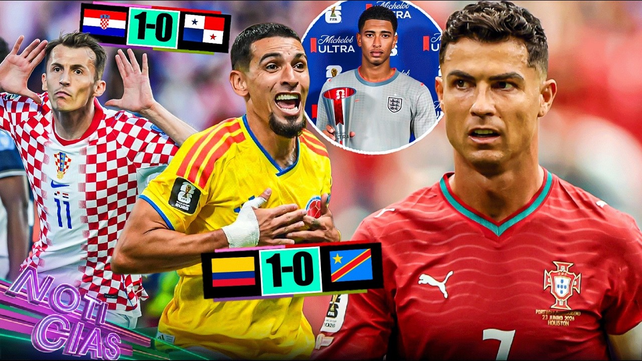 Hicieron enojar a Cristiano | ¡Colombia y Croacia a 16avos! | Bellingham: "No merezco el MVP"
