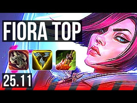 FIORA vs TRYNDAMERE (TOP) | KR Grandmaster | 25.11