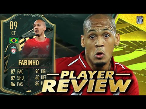 89 WINTER WILDCARD FABINHO PLAYER REVIEW! WINTER WILDCARD FABINHO - FIFA 22 ULTIMATE TEAM