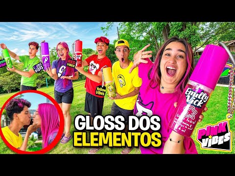QUEM FIZER O MELHOR GLOSS DO SEU ELEMENTO, VENCE *Qual ficou melhor ?