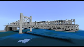 マイクラで現代建築をするライブ　不定期便　橋とコンビナート建築