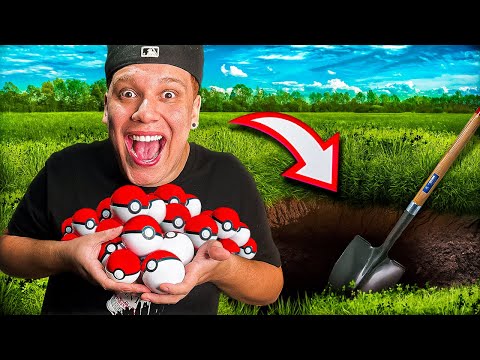 INCRÍVEL! ACHEI POKÉBOLAS MISTERIOSAS ESPALHADAS PELA CIDADE!