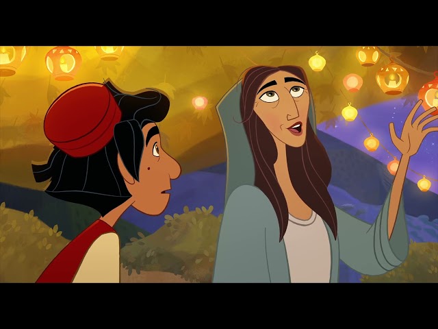 Mary Remembers Jesus' Birth—Light Of The World Scene