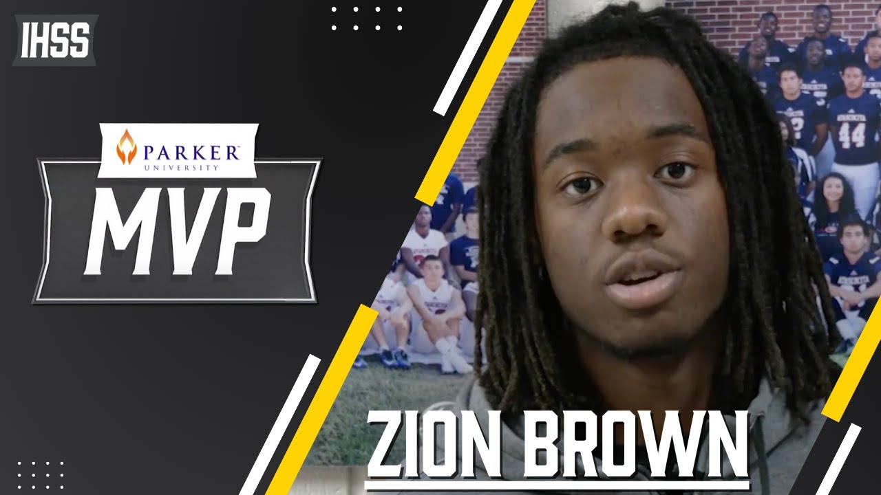 Atascocita Quarterback Zion Brown - Week 11 MVP Bobblehead Winner