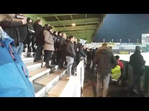 KSV Roeselare fans vs Lommel United (5/2/16)