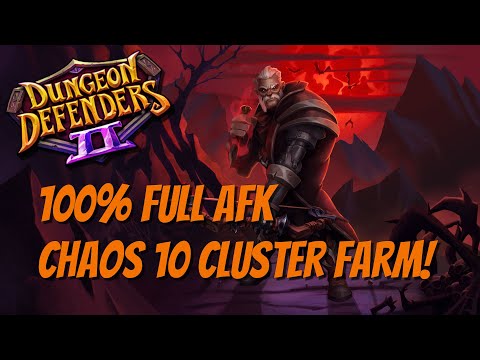 DD2 Sunday Chill Build! Full AFK Cluster Farm!