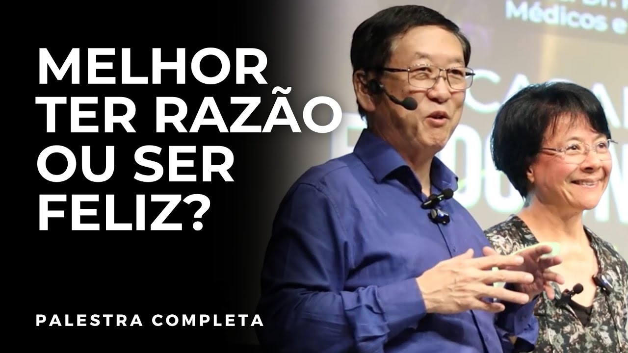 É MELHOR SER FELIZ OU TER RAZÃO? Culto de Casais na Igreja com Dr. Pedro Onari e Dra. Midori Onari