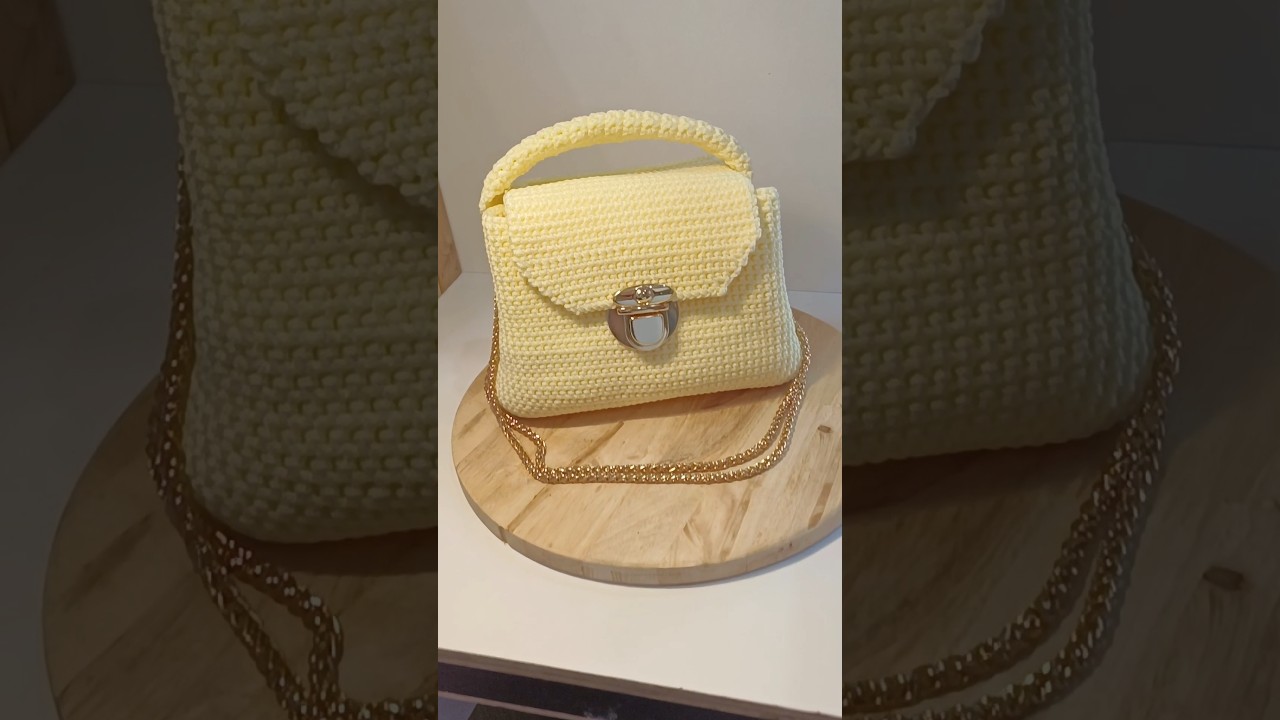 Crochet Handbag ❤️   #crochet #crochettutorial  #shorts #bag #love #women #fashion #diy #diycrafts