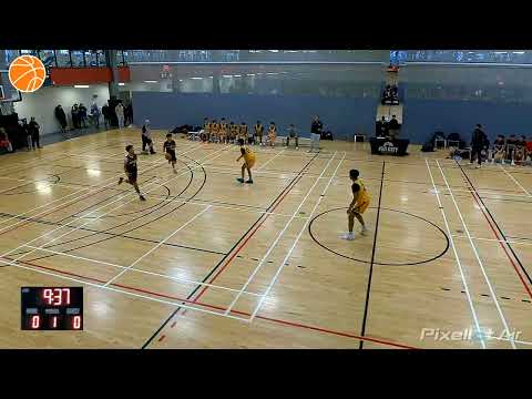 Attack Academy 2011 Boys (black) vs Junior Bisons 2011 Boys (Yellow)