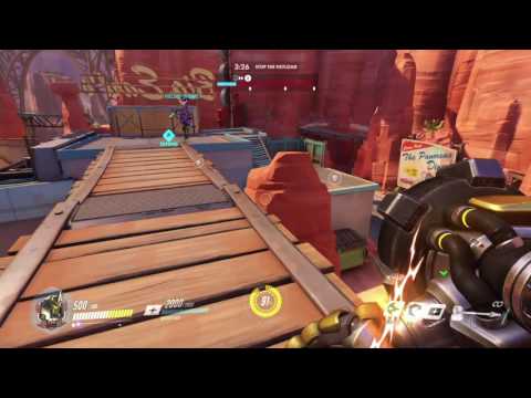Overwatch MP: August 13, 2016 pt15 - Reinhardt's Shields of Blockage