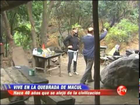 Ermitaño en la quebrada de Macul