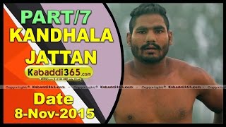 (1) Kandhala Jattan (Hoshiarpur) Kabaddi Tournament 8 Nov 2015