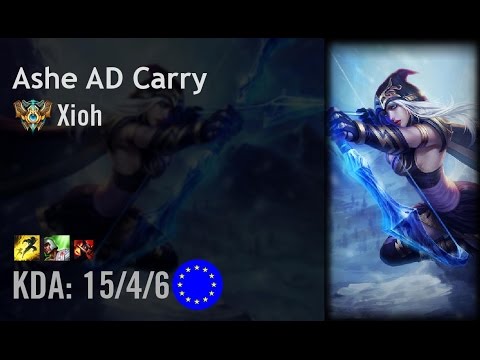 Ashe AD Carry vs Lucian - Xioh - EUW Challenger Patch 6.12