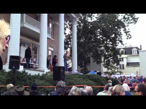 74 year old Thomas Maupin - Buck dance preliminaries at Tennessee Valley Fiddlers Convention
