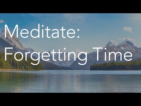Daily Calm | 10 Minute Mindfulness Meditation | Forgetting Time