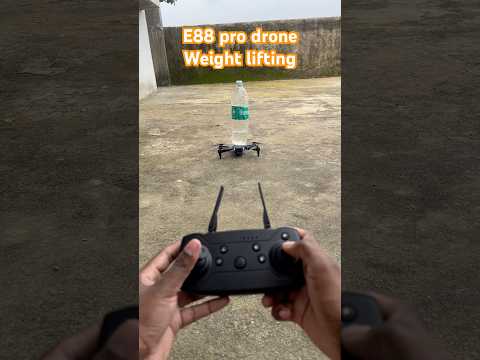 E88 pro drone weight lifting test #e88drone #drone #gadgets