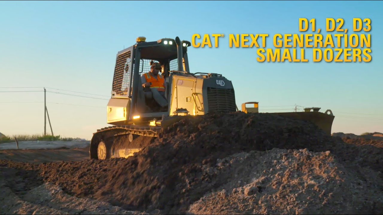 Overview of the Next Generation Cat® D1, D2 and D3 Small Dozers
