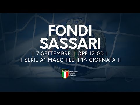 Serie A1M [1^]: Fondi - Sassari 25-26