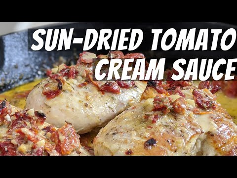 Chicken with Sun-dried Tomato Cream Sauce | FIRST TIME COOKING WITH CORK