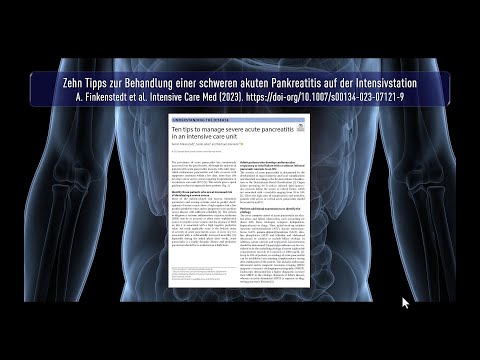 Zehn Tipps zur Behandlung einer schweren akuten Pankreatitis auf der Intensivstation