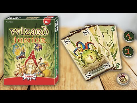 WIZARD JUNIOR (Kartenspiel) - Spielregeln TV (Spielanleitung Deutsch) - Amigo
