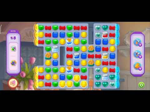 Homescapes level 9179 No boosters Hard level