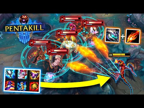PERFECT PENTAKILL MOMENTS IN LEAGUE OF LEGENDS #8