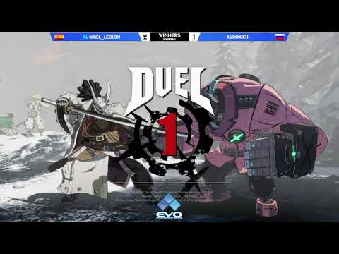 Guilty Gear Strive: RL Uriel_Legion vs Kurokich - Winners Semifinal - EVO 2021 Online EU