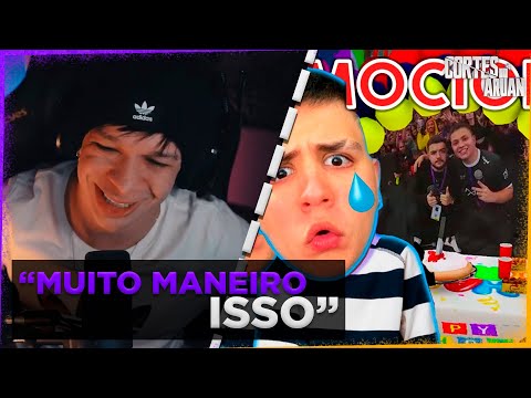 ARUAN REAGE A PAULINHO O LOKO GANHOU SURPRESA de ANIVERSÁRIO no GTA RP 😂❤️ (PAULINHO O LOKO)