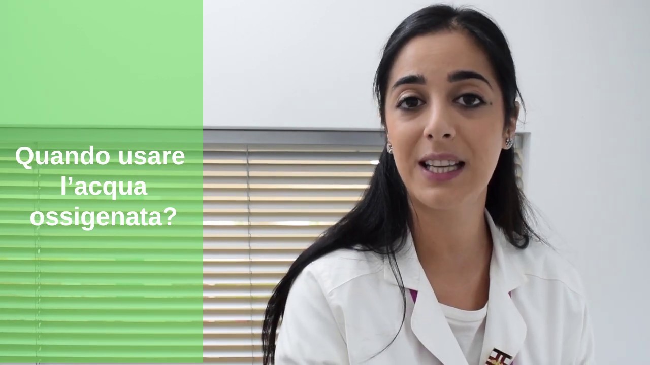 Quando usare l'acqua ossigenata