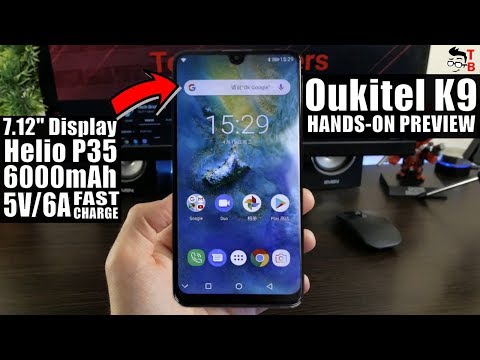 OUKITEL K9: This PHABLET Supports 30W Fast Charging! PREVIEW