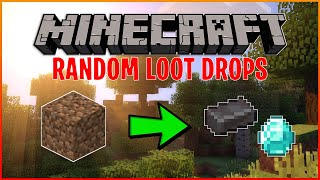 Minecraft, But The Loot Drops Are Randomized