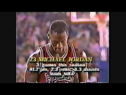 Michael Jordan 1987: Vs. Isiah's Detroit Pistons, 33pts