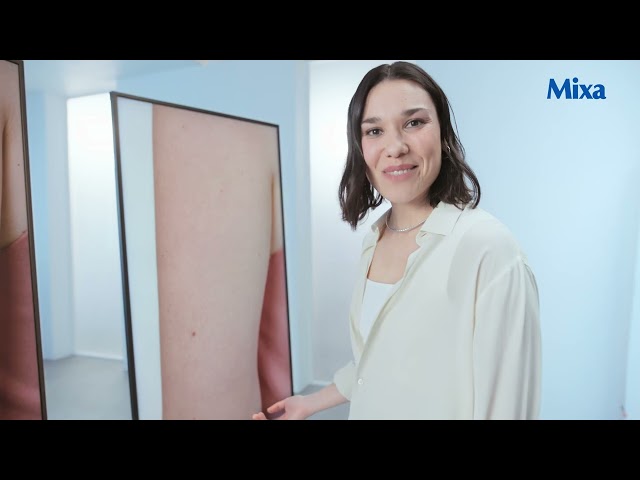 Vídeo relacionado con Mixa Loción corporal hidratante, adecuada para cara, cuerpo y manos, adecuada para piel seca y cansada, Niacinamide Bright, hipoalergénica, 250 ml (Paquete de 2)