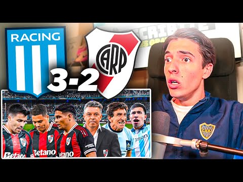 RACING 3 - RIVER PLATE 2 - SPICY REACTION - 8th Final Argentine League 2025 - Toto Bordieri