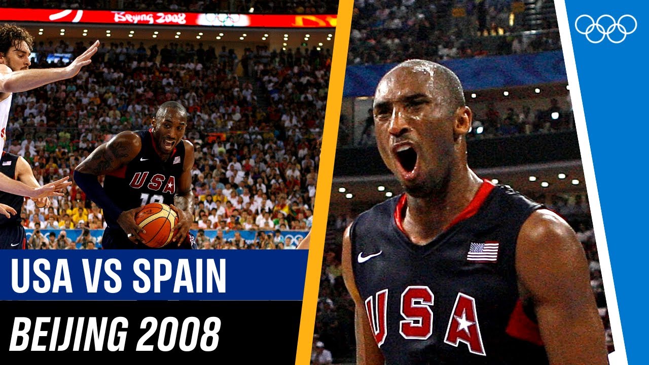 The Redeem Team 🆚 Spain | Beijing 2008 🏀 | FULL REPLAY