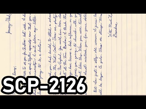 SCP-2126 | Letter from Grandma