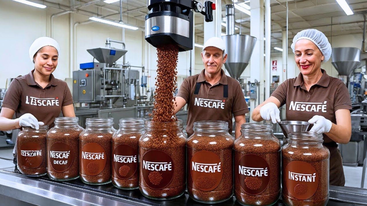 How Instant Coffee Is Made In Factory