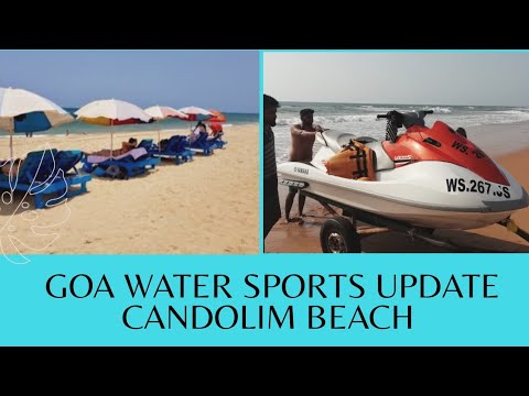 Goa water sports latest update ¦ Candolim beach