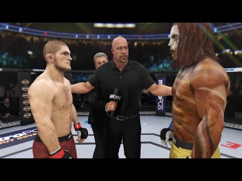 Khabib vs. Scarecrow (EA Sports UFC 3) ☝️🦅