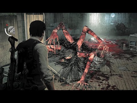 SCARIEST BOSS FIGHT in Video GAME - The Evil Within 1 Laura Boss fight