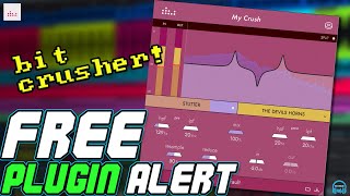 Video thumbnail for FREE PLUGIN ALERT - denise MY CRUSH (bit crusher) 👾 by BenoniStudio