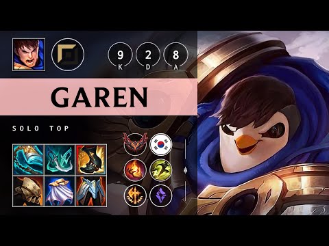 Garen Top vs Gangplank - KR Grandmaster Patch 25.07