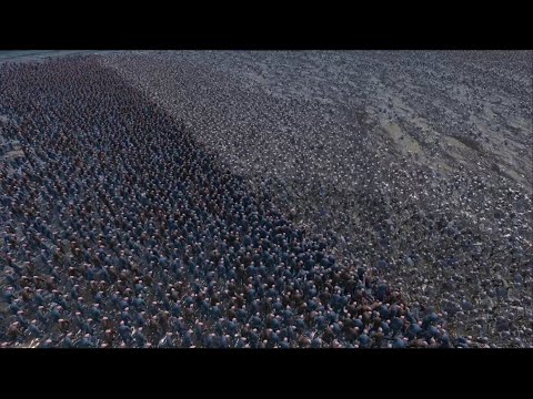 Epic 30K Units Skeleton Warriors vs Runner ZOMBIES - Ultimate Epic Battle Simulator