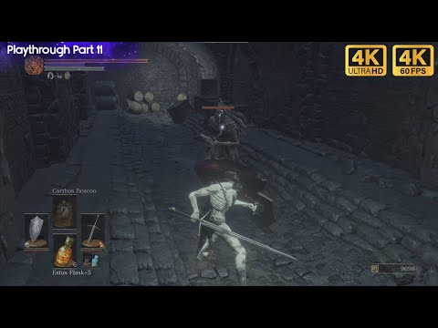 Dark Souls 3 | Playthrough Part 11 | Deprived Class | PS5 | 4K HDR