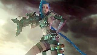 Get Jinxed: Awesome Badass Girl Song (League of Legends. Jinx. Cinematic Trailer. Reformatted 16:9)