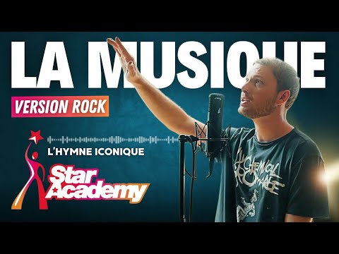 "LA MUSIQUE" en VERSION ROCK !! (L'hymne de la STAR ACADEMY Saison 1) [chanson de Nicoletta]
